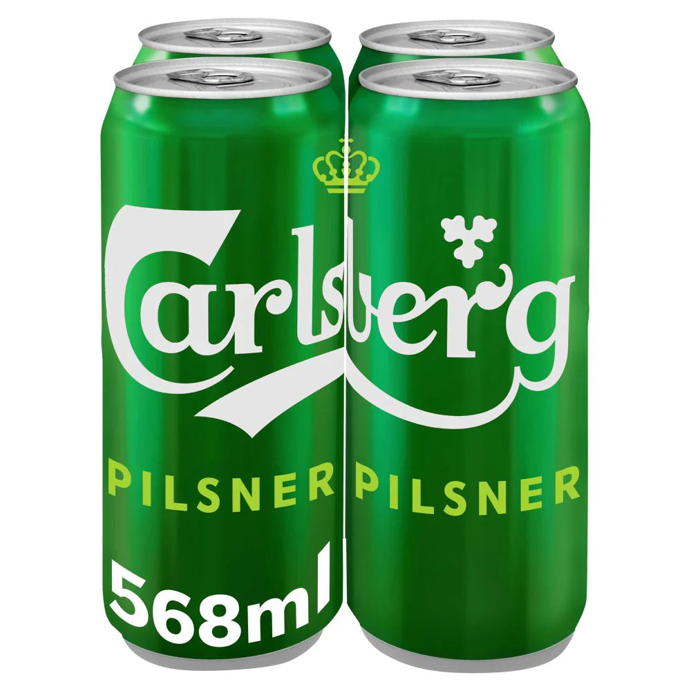 Carlsberg Lager Pint Cans 4x568ml