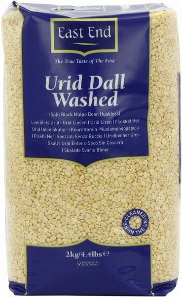 East End Urid Dall Washed 2kg