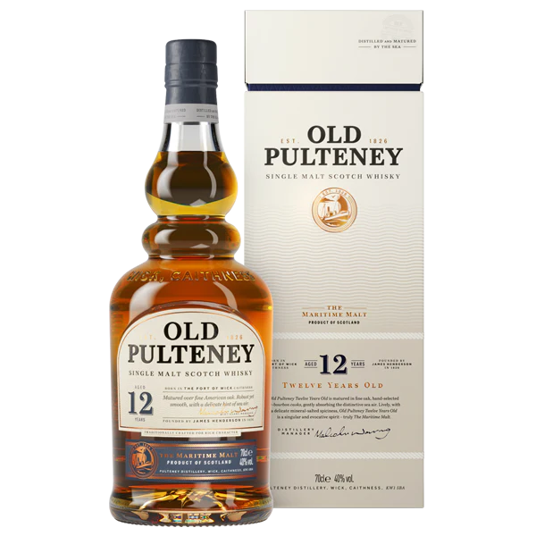 12 Years Single Malt Scotch Whisky – Old Pulteney 70cl