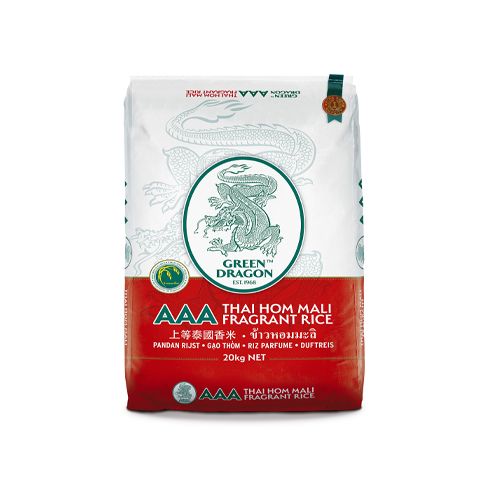 AAA Thai hom mali jasmine rice 20kg  (Available only at shop/ local delivery only)