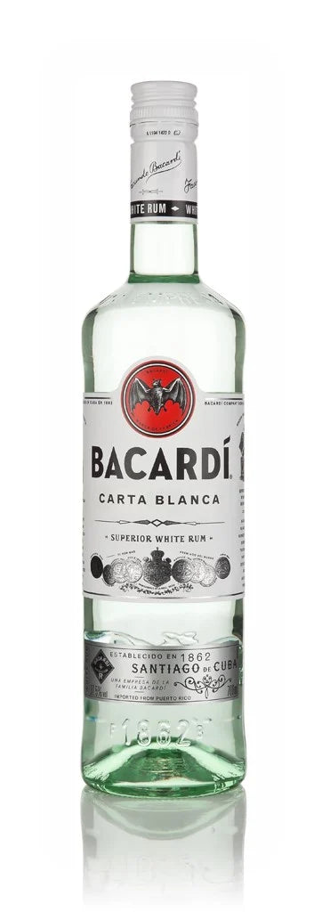 Bacardi Carta Blanca White Rum 70cl