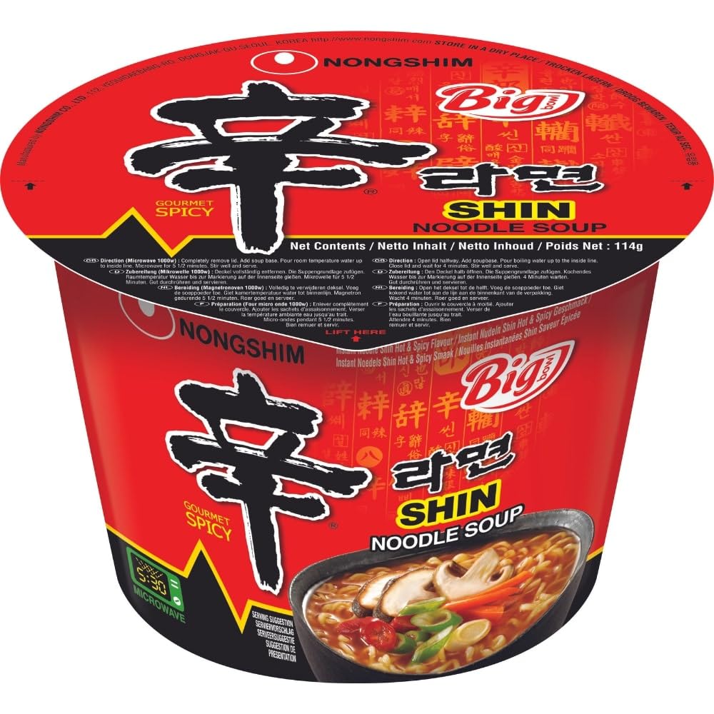 Nongshim Big Bowl Shin Noodle 114g