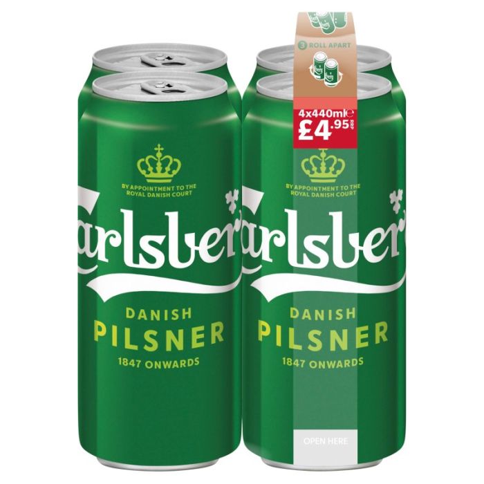 Carlsberg Lager 4X440ml