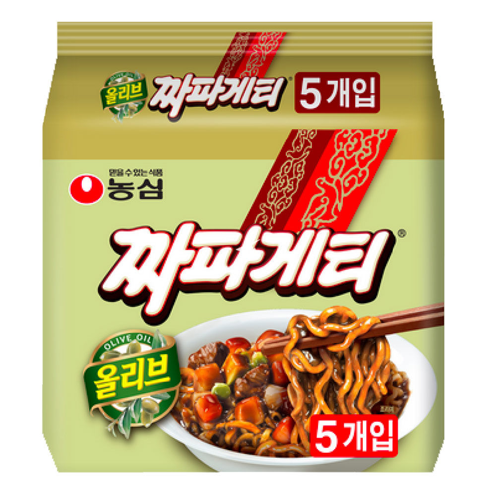 Nongshim Chapagetti Chajangmyun 140g (Pack of 5)