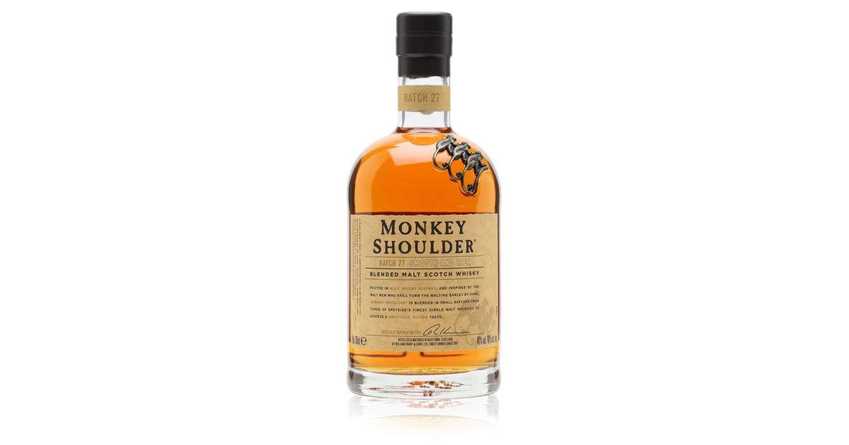 Monkey Shoulder Blended Malt Scotch Whiskey 70cl