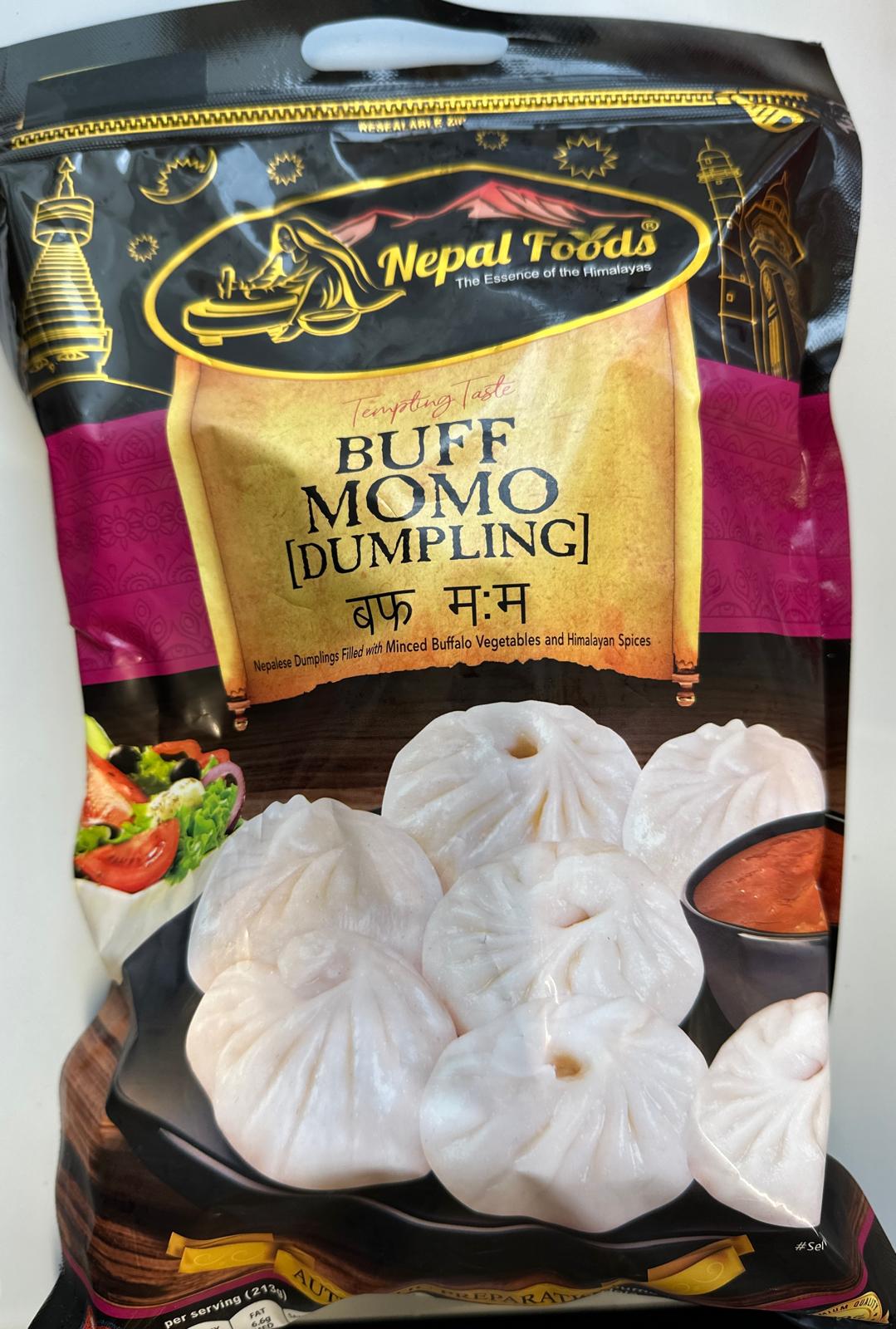 Nepal Foods Buff MOMO frozen only 900g