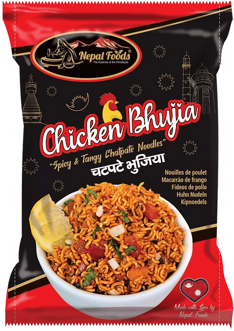 Nepal foods Chatpate Bhujia 100g x 20pks | DVC local