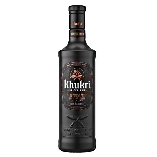 Khukuri Rum spiced Rum 70c