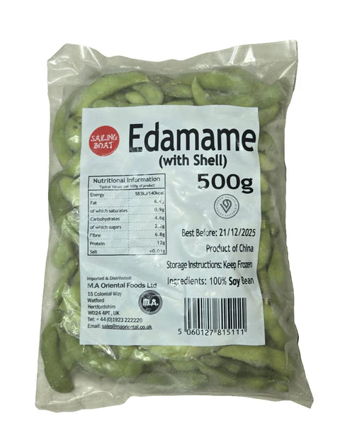 Sailing Boat Edamame with shell 500g