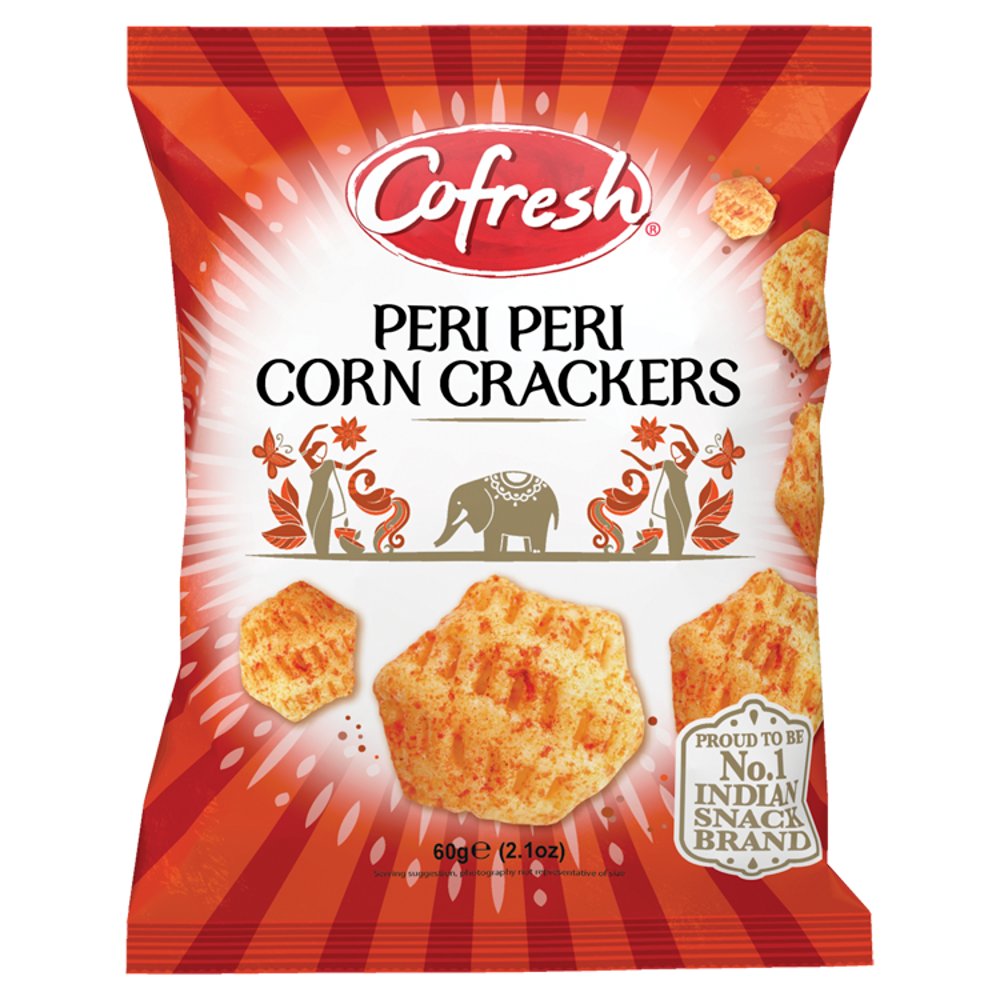 Cofresh Peri peri Corn Crackers 60g