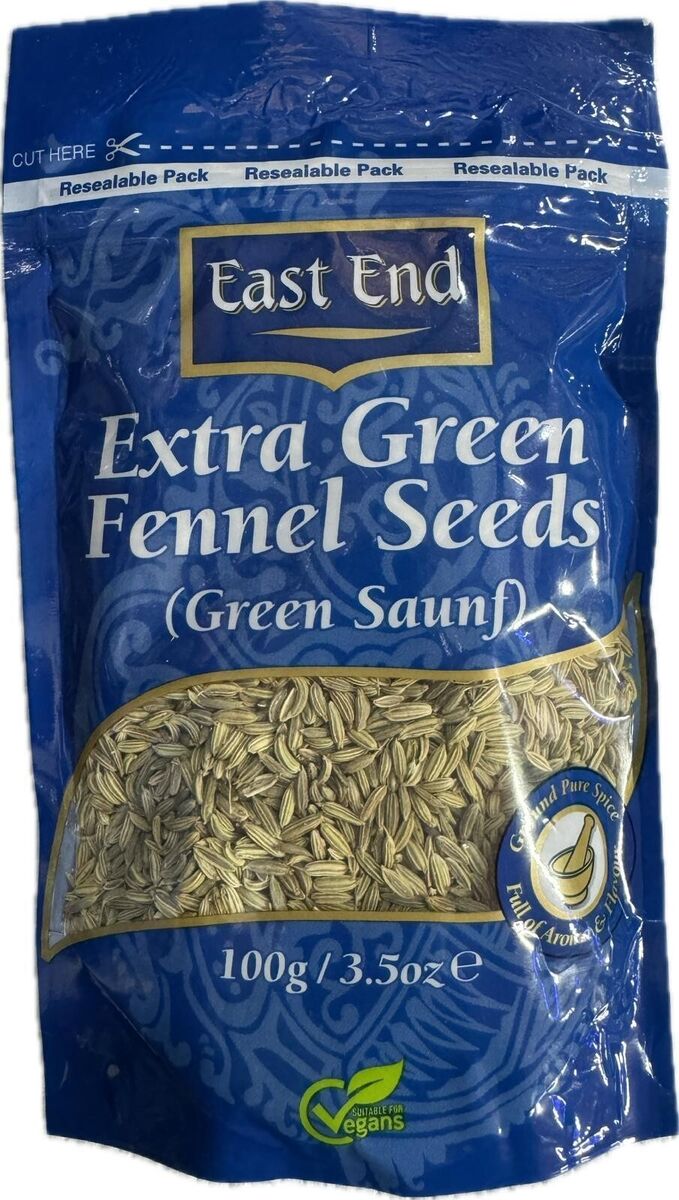 Eastend Extra Green Fennel Seeds 100g