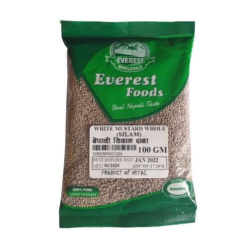 Everest white mustard (Nepali Silam) whole 100g