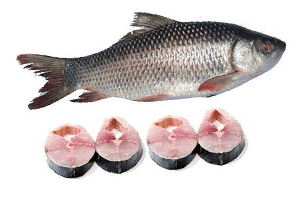 Rahu Rui fish 1kg (Available only at shop/ local delivery only)