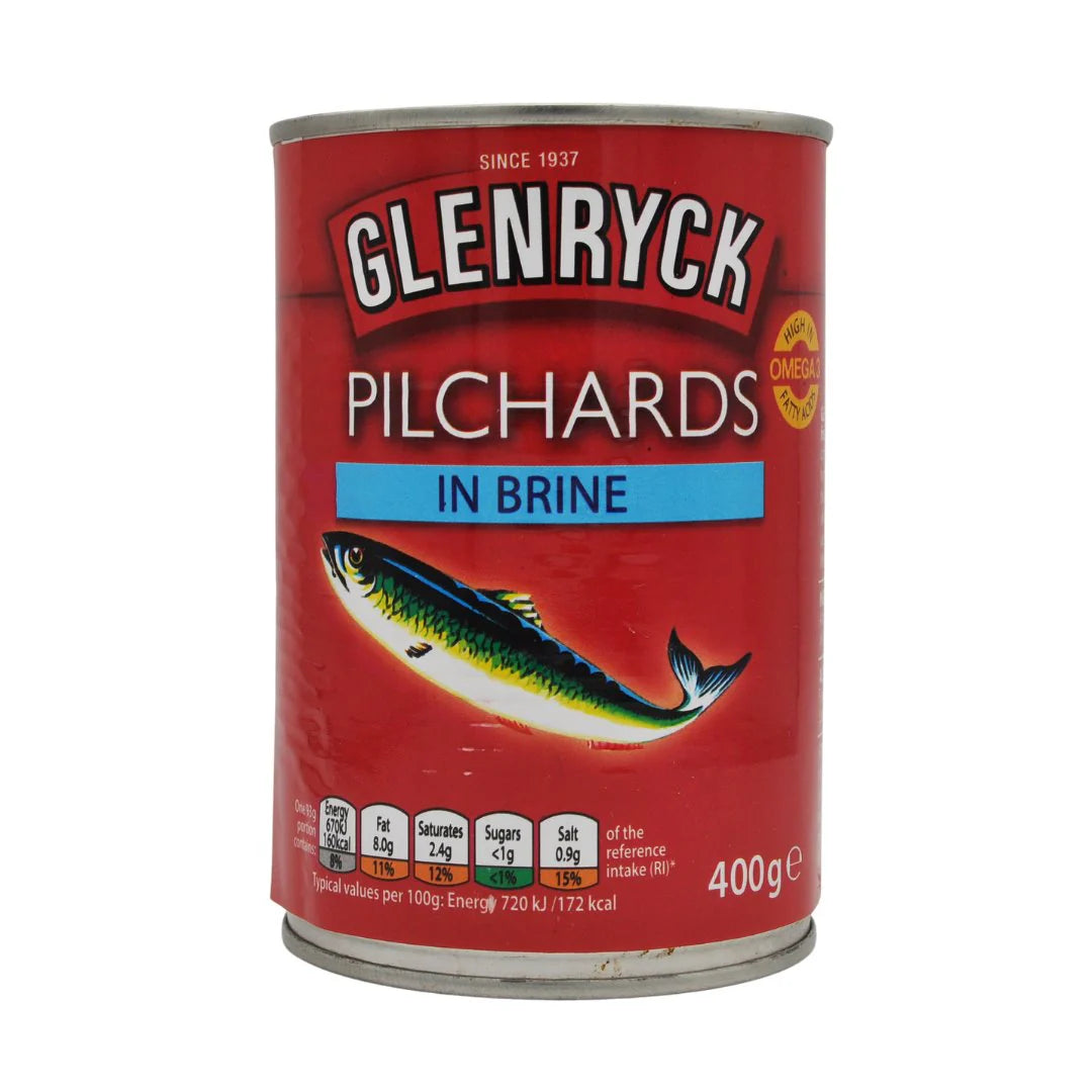 Glenryck pilchards 400g