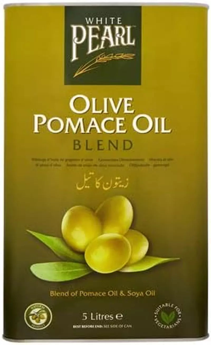 White pearl Olive pomace oil Blend 5l