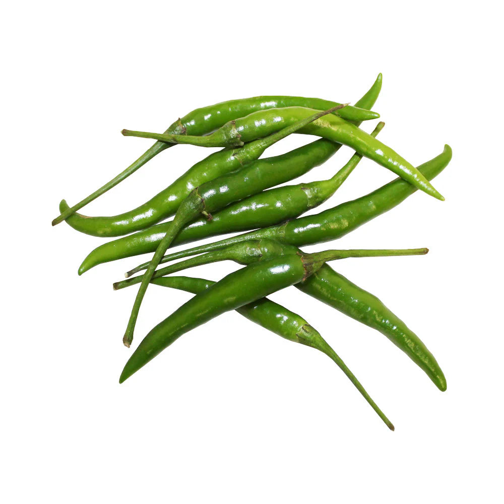 Bird eye green chilli hot 1kg