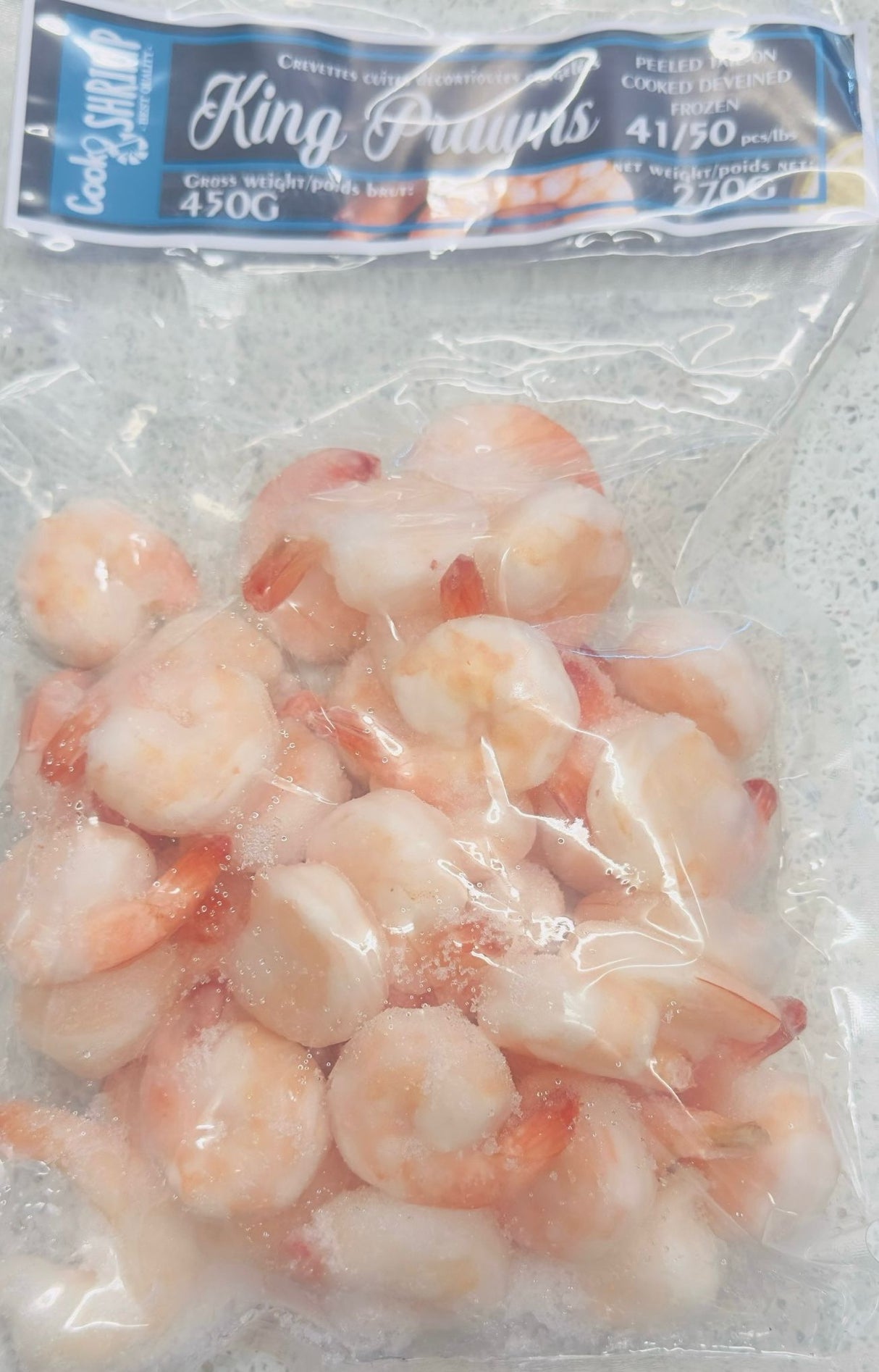 Cook and Shrimp King Prawns 270g