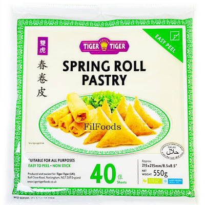 Tiger Tiger Spring Roll Pastry 40 sheet