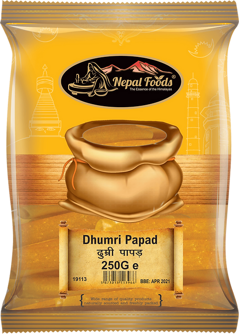 Nepal food Dhumri Papad 225g