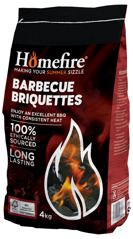 Homefire 4Kg Charcoal Briquettes