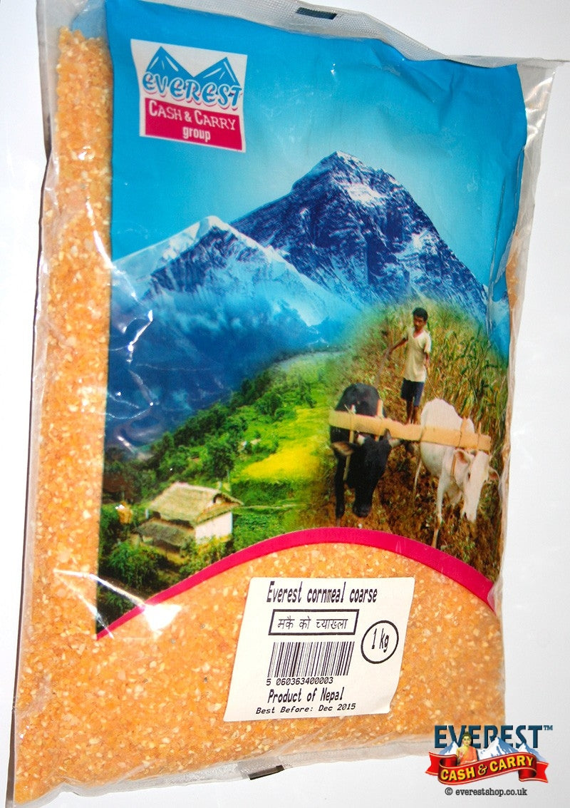 Everest Cornmeal Coarse (makkai ko chankhla) 1kg