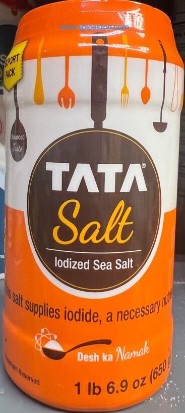 TATA Iodised sea salt 650g