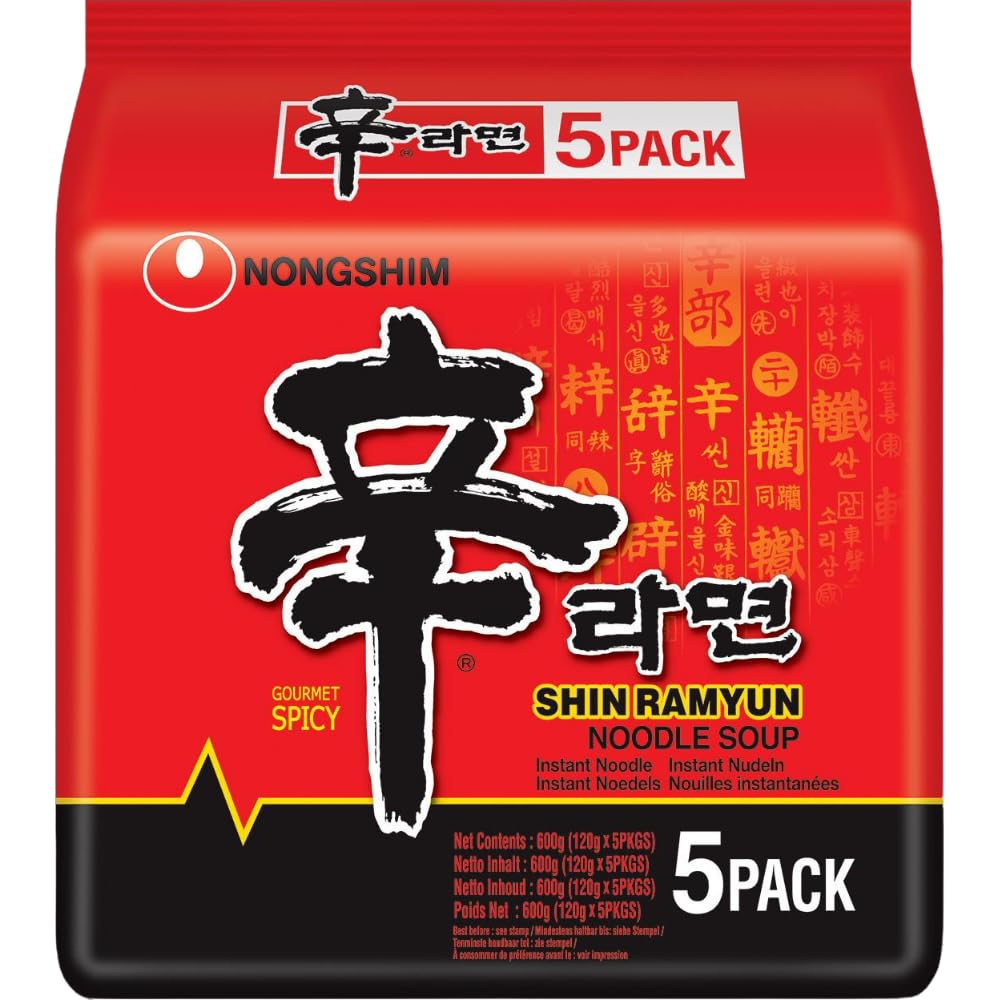 Nongshim Shin Ramyun Noodle Pk of 5