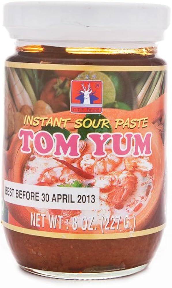 Tom yum instant hot and sour paste three deer brand 227g