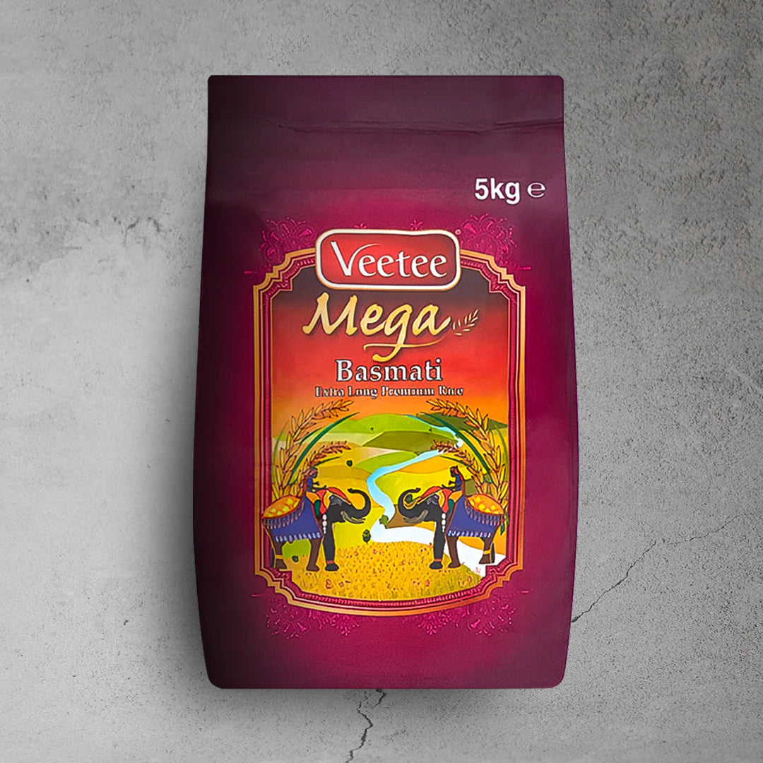 Veetee Mega Extra Long Basmati Rice 5kg