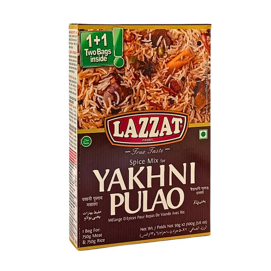 Lazzat Yakhni Pulao Spice Mix 100g