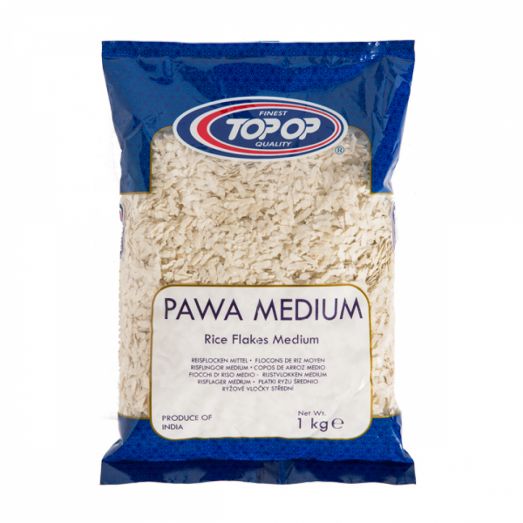 Top op Pawa Medium Rice Flakes 1kg