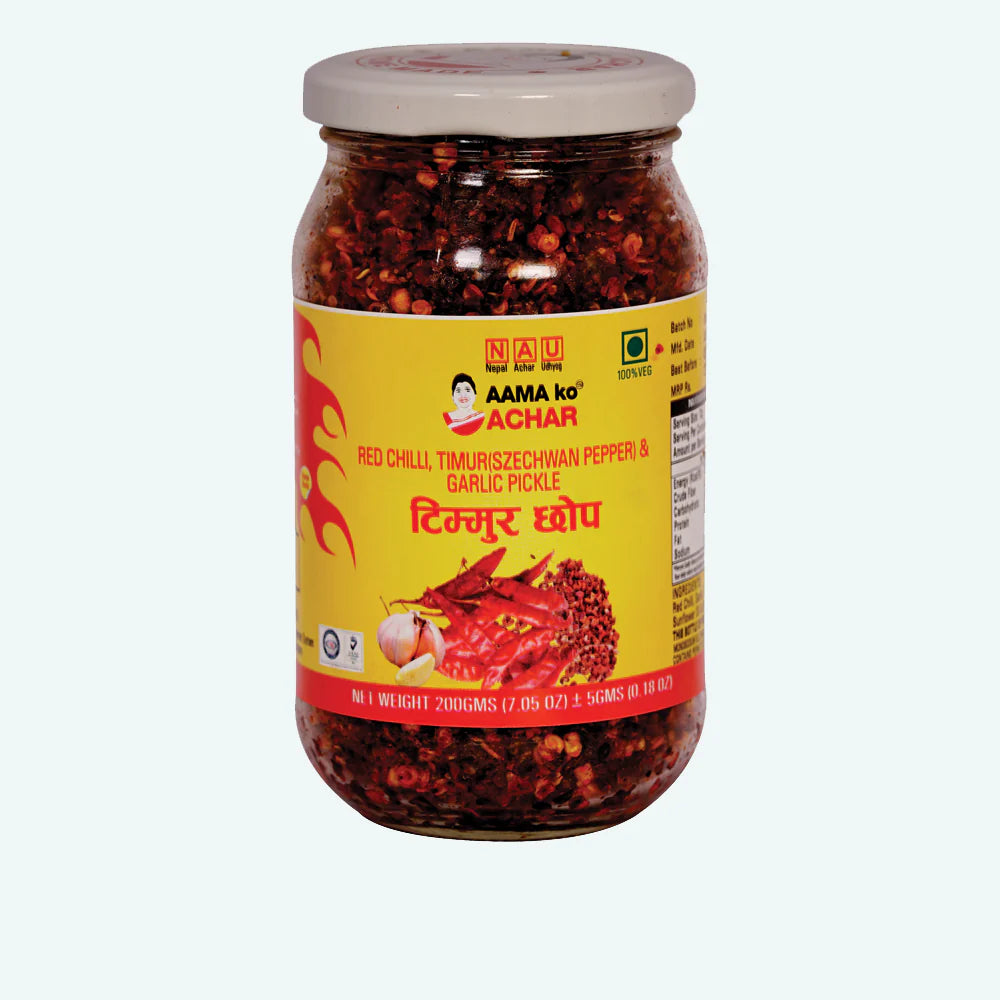 Amako Achar Timur chhop (Red chilli Szechwan pepper) 200g