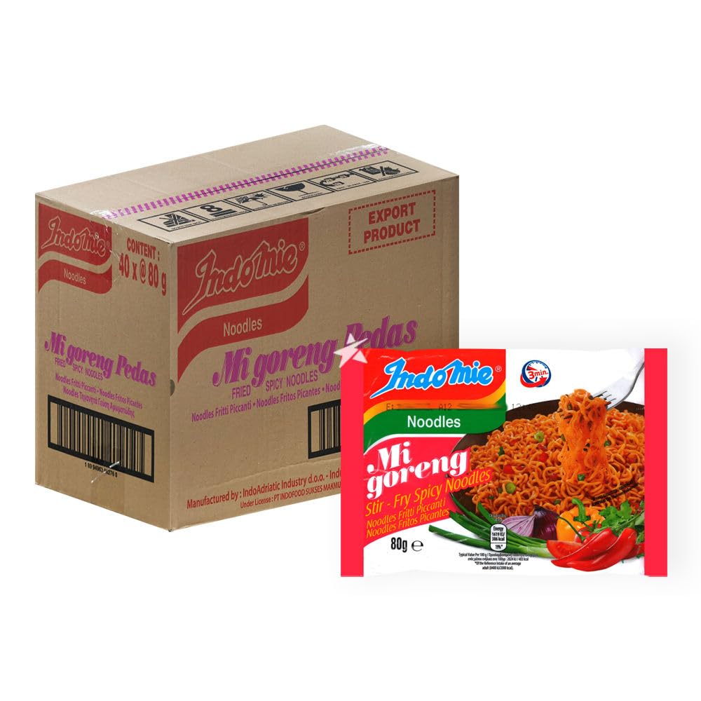 Indomie Mi Goreng stir fry noodles pk of 40 box