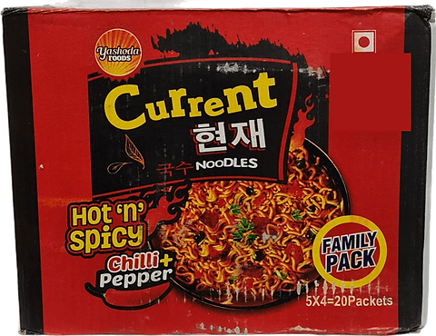 Current noodles Hot and spicy Noodles pk of 20 box