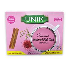 UNIK instant Kashmiri Pink Chai pre mix 10sachets