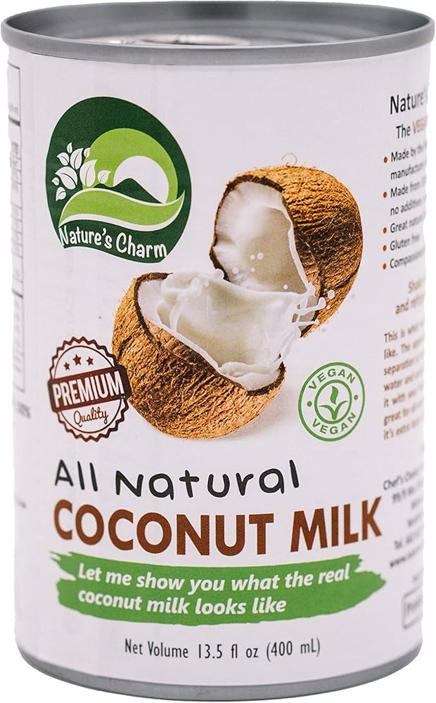 All natural coconut milk 400ml