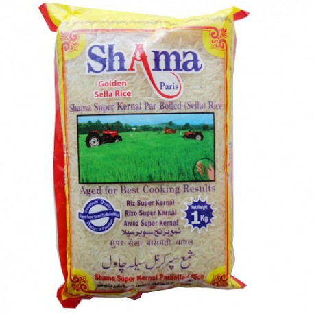 Shama Golden Sella Rice 5kg