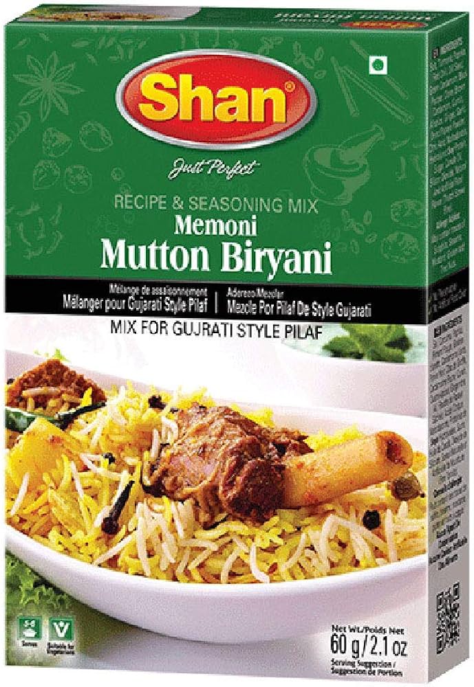 Shan memoni mutton biryani 60g